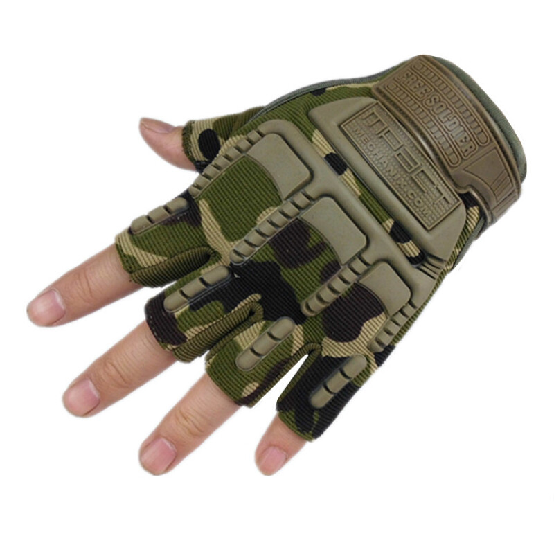 機車與戰(zhàn)術(shù)的交融 沙色半指手套，打造軍迷專屬騎行裝備